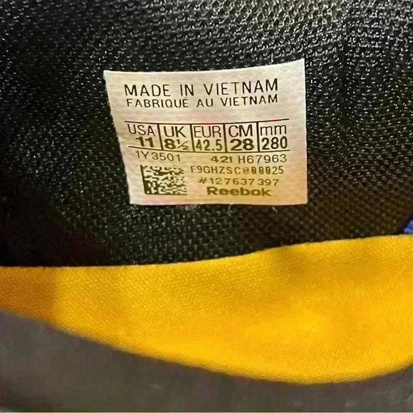 Reebok Nano X1 TR Adventure Grey Black Blue Pink Women Cross Training H67963 - Picture 9 of 12